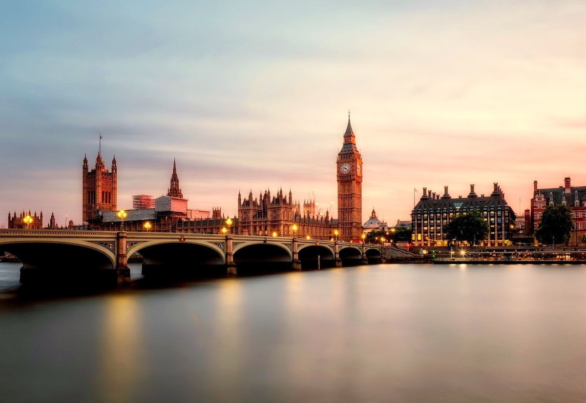 The River Thames with the Houses of Parliament