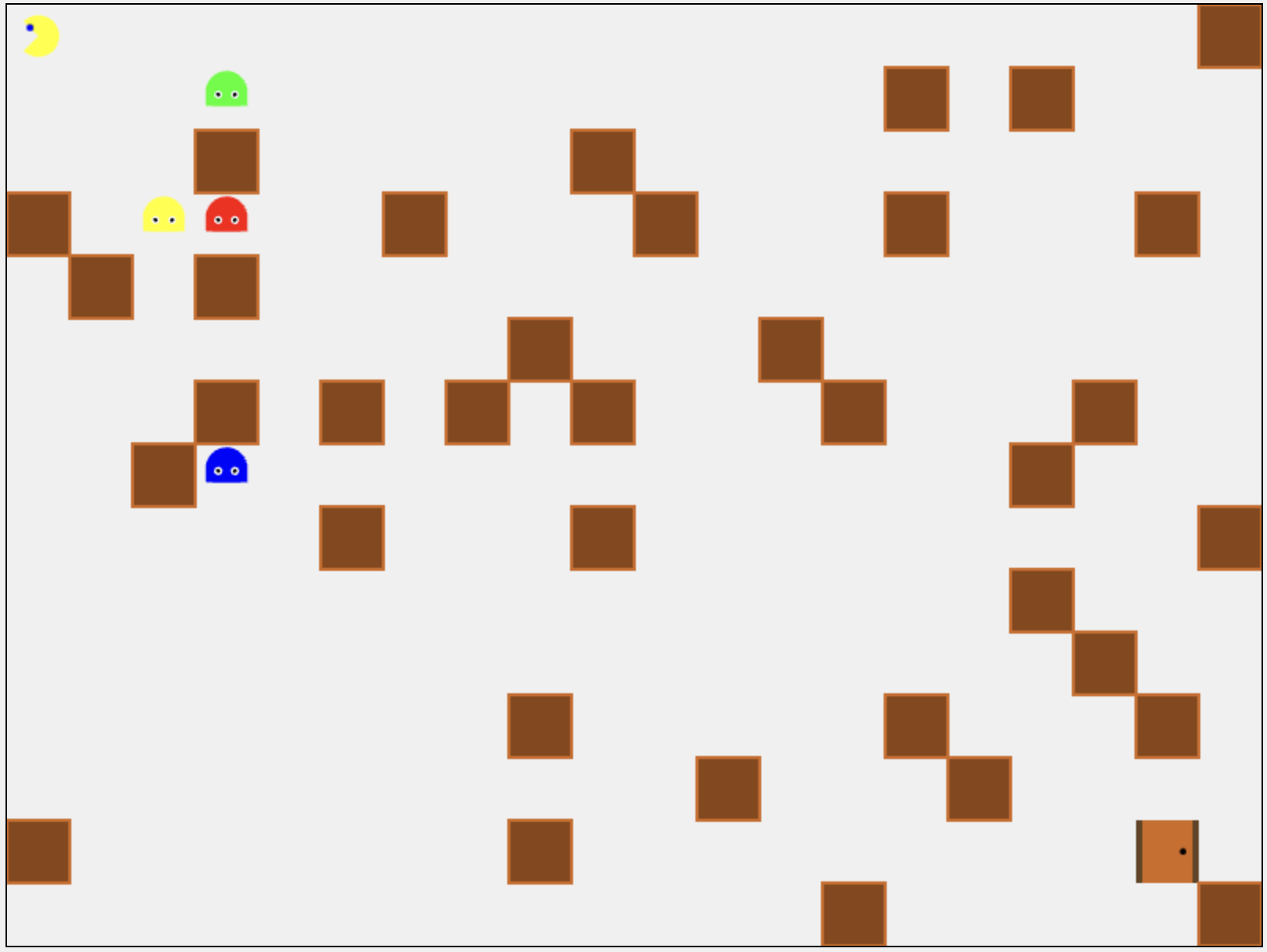 A screenshot of a simple Javascript game