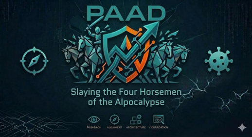 The PAAD Logo: Slaying the Four Horseman of the AIpocalypse